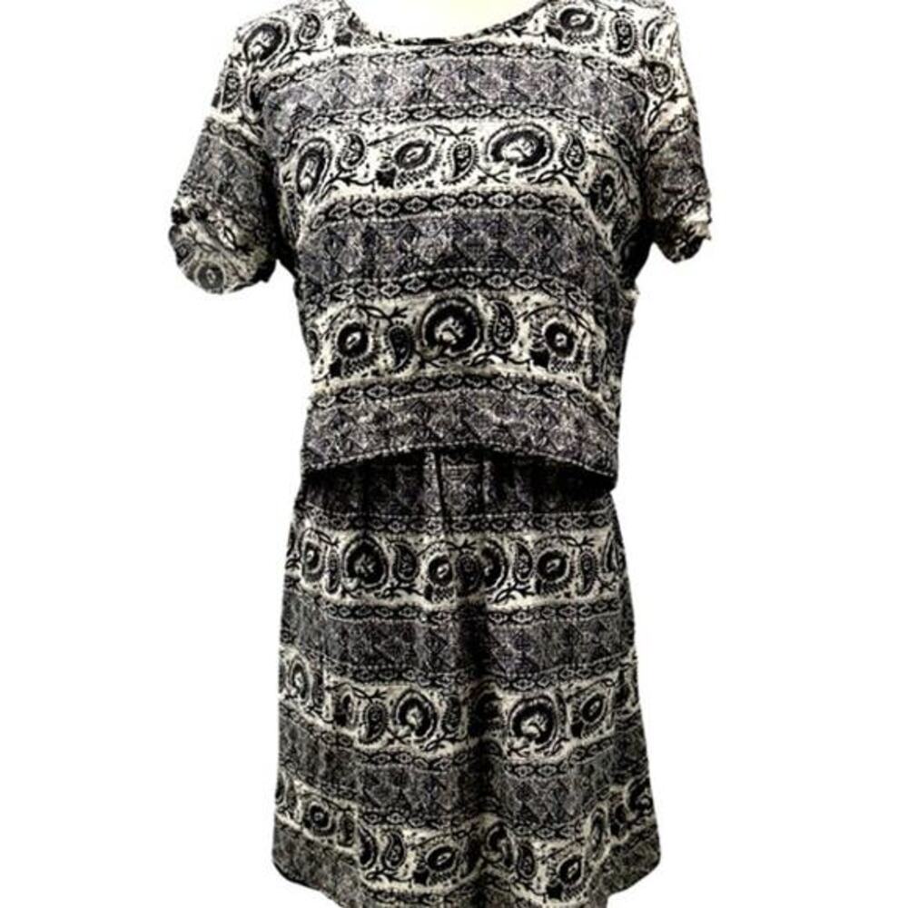 "Madewell" Sheer Dress,1 Piece, Whimsy goth, Peekaboo Back, Office Dress, Summer